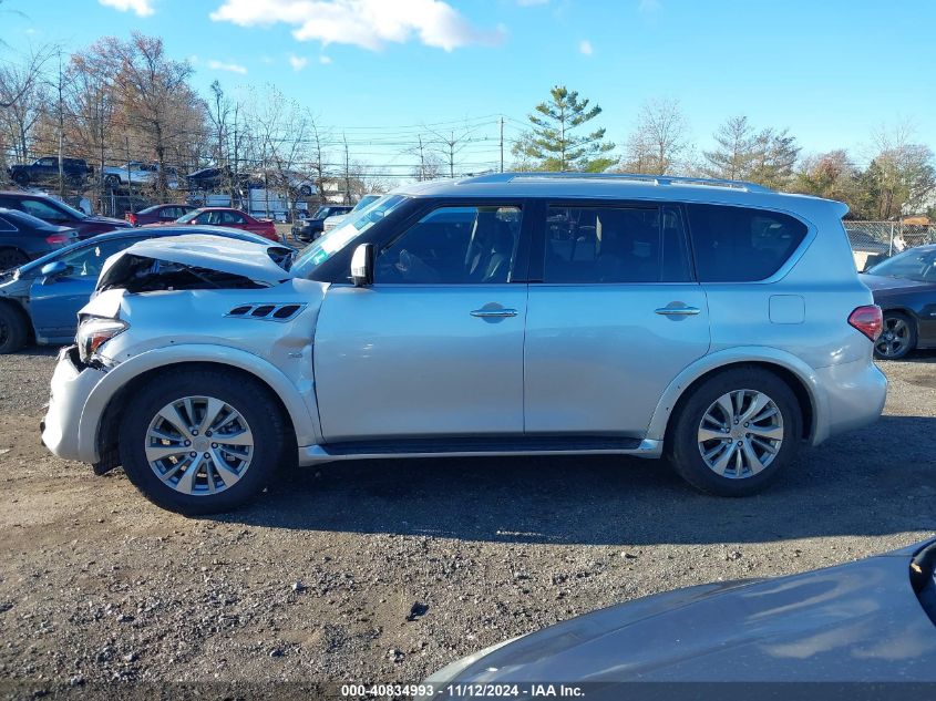 2017 Infiniti Qx80 VIN: JN8AZ2NE8H9160097 Lot: 40834993