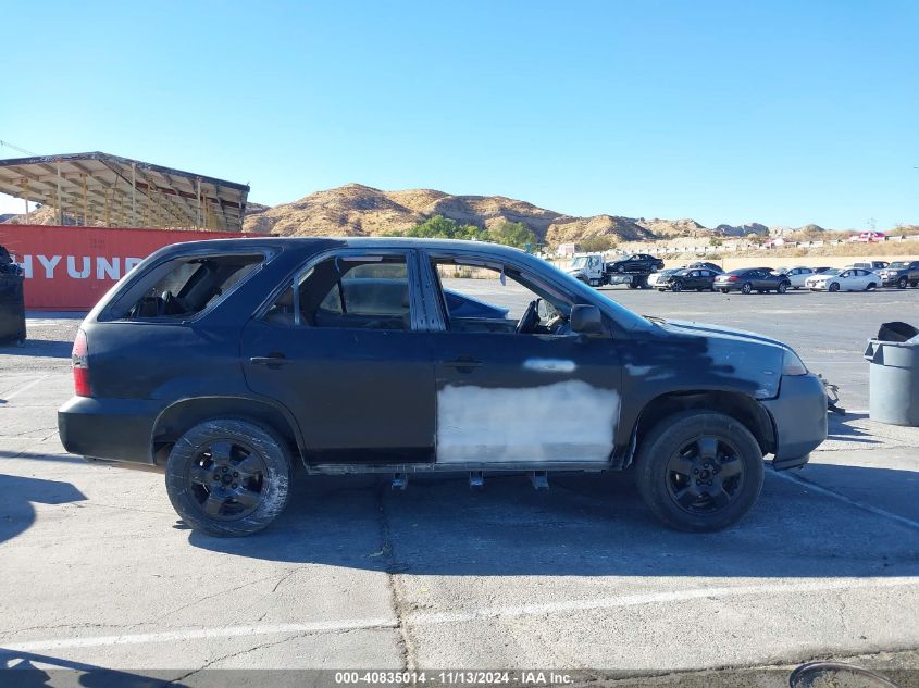 2003 Acura Mdx VIN: 2HNYD182X3H510899 Lot: 40835014