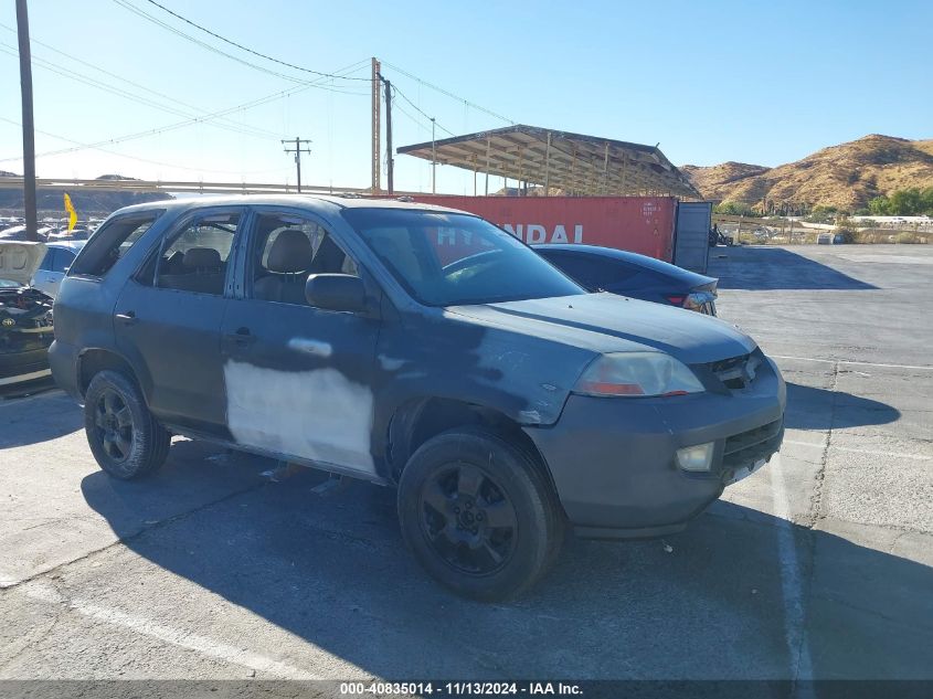 2003 Acura Mdx VIN: 2HNYD182X3H510899 Lot: 40835014