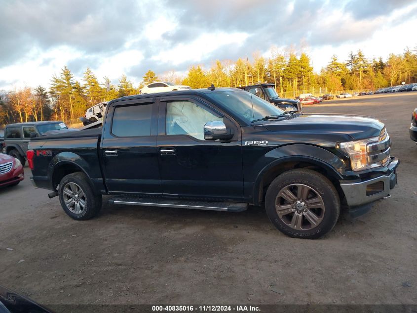 2018 FORD F-150 LARIAT - 1FTEW1EPXJKC75672