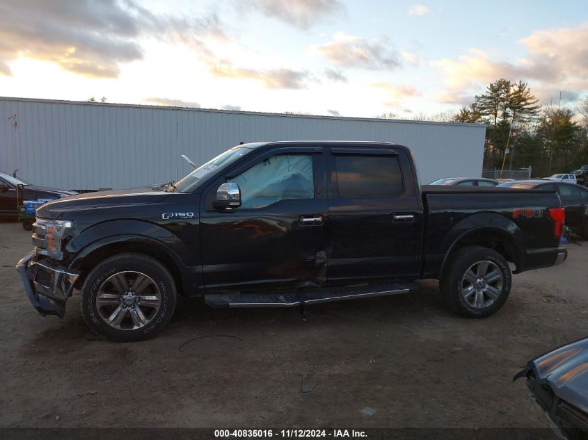 2018 Ford F-150 Lariat VIN: 1FTEW1EPXJKC75672 Lot: 40835016