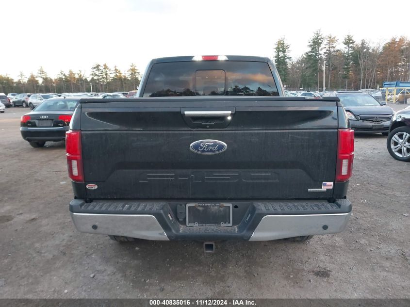 2018 FORD F-150 LARIAT - 1FTEW1EPXJKC75672