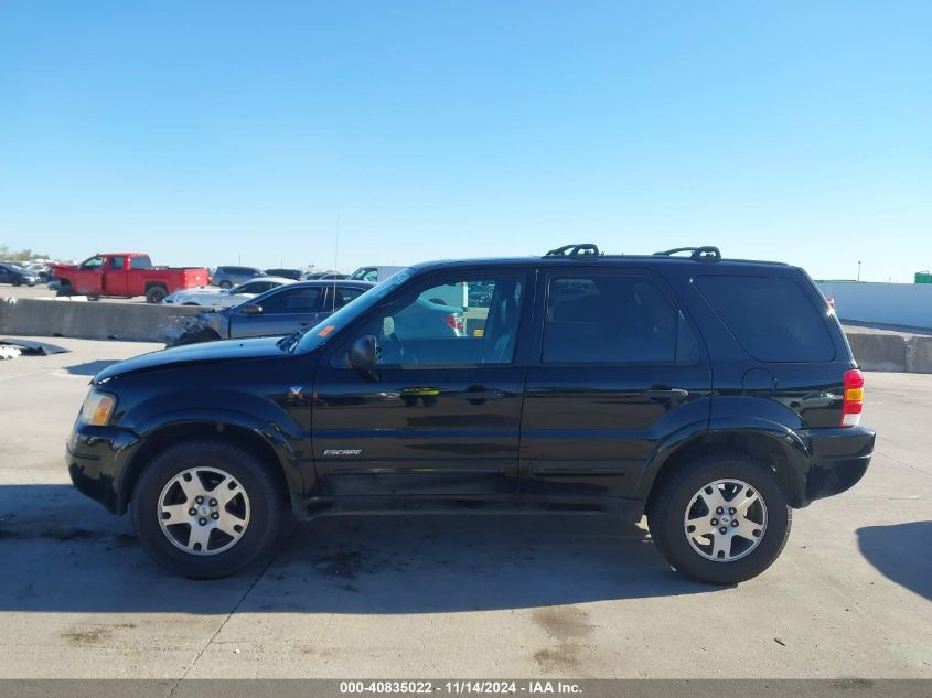 2002 Ford Escape Xlt VIN: 1FMCU04152KD52403 Lot: 40835022