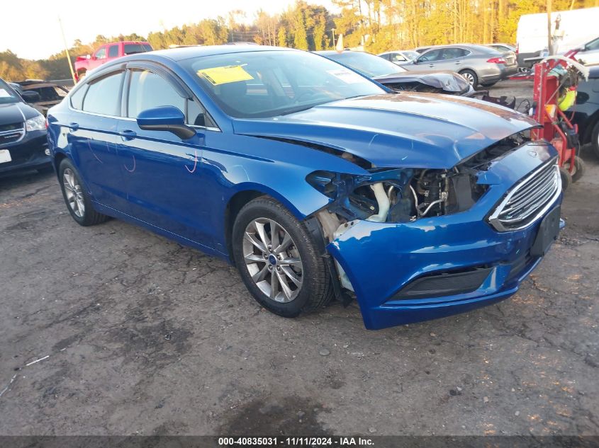 VIN 3FA6P0H77HR227999 2017 Ford Fusion, SE no.1