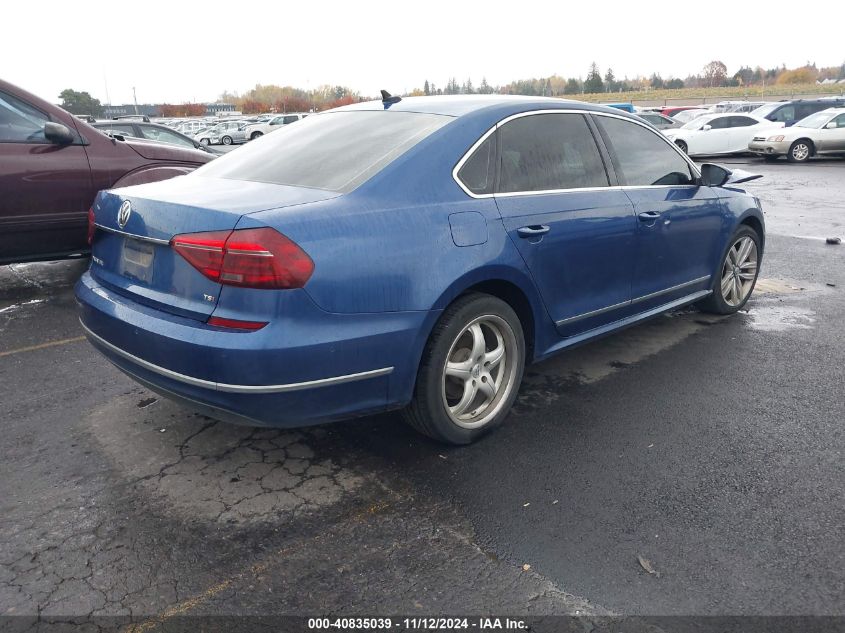 2017 Volkswagen Passat 1.8T Sel Premium VIN: 1VWCT7A39HC032409 Lot: 40835039