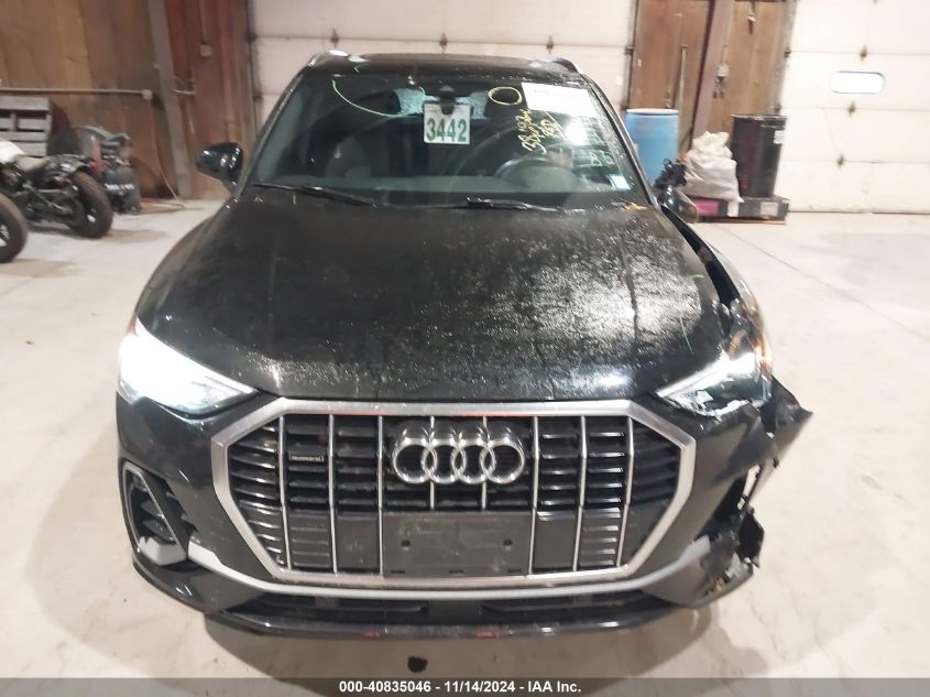 2022 Audi Q3 Premium 45 Tfsi S Line Quattro Tiptronic VIN: WA1DECF34N1052037 Lot: 40835046