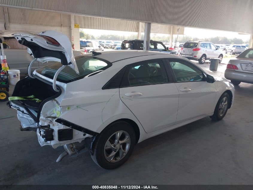 2022 Hyundai Elantra Se VIN: 5NPLL4AGXNH054861 Lot: 40835048