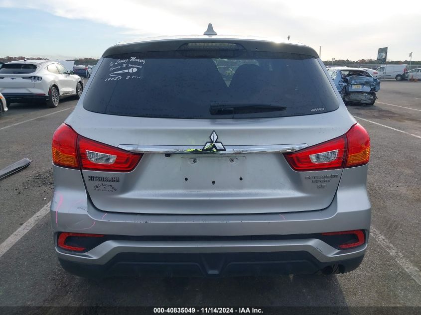 2018 Mitsubishi Outlander Sport 2.4 Se VIN: JA4AR3AW3JU012632 Lot: 40835049