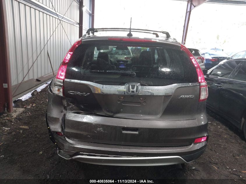 2016 Honda Cr-V Ex-L VIN: 2HKRM4H74GH623509 Lot: 40835064