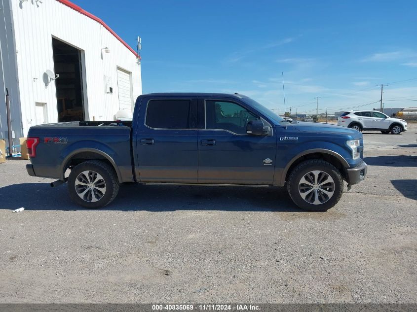 2016 FORD F-150 KING RANCH - 1FTEW1EG3GFD12191