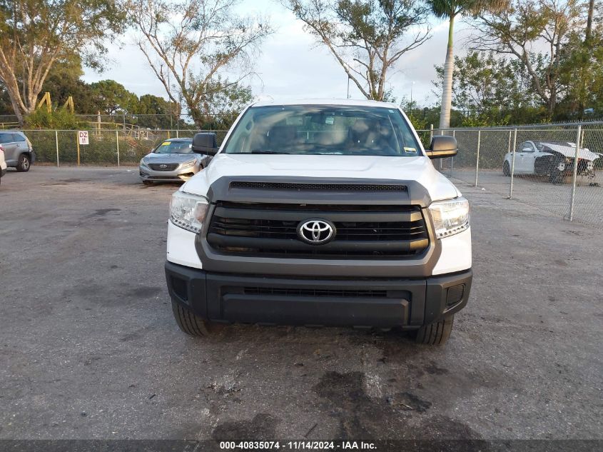 2016 Toyota Tundra Sr 4.6L V8 VIN: 5TFUM5F16GX064788 Lot: 40835074