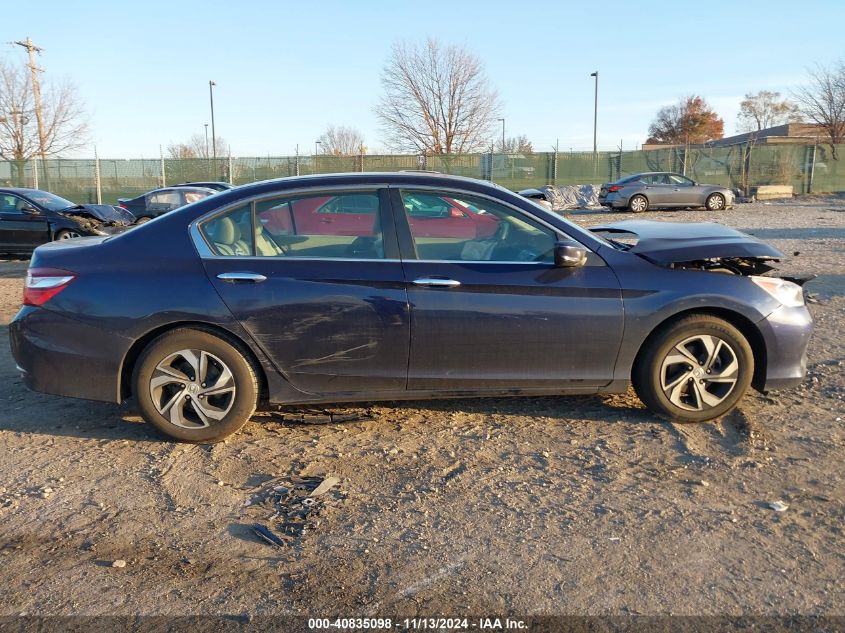 2017 Honda Accord Lx VIN: 1HGCR2F31HA167491 Lot: 40835098