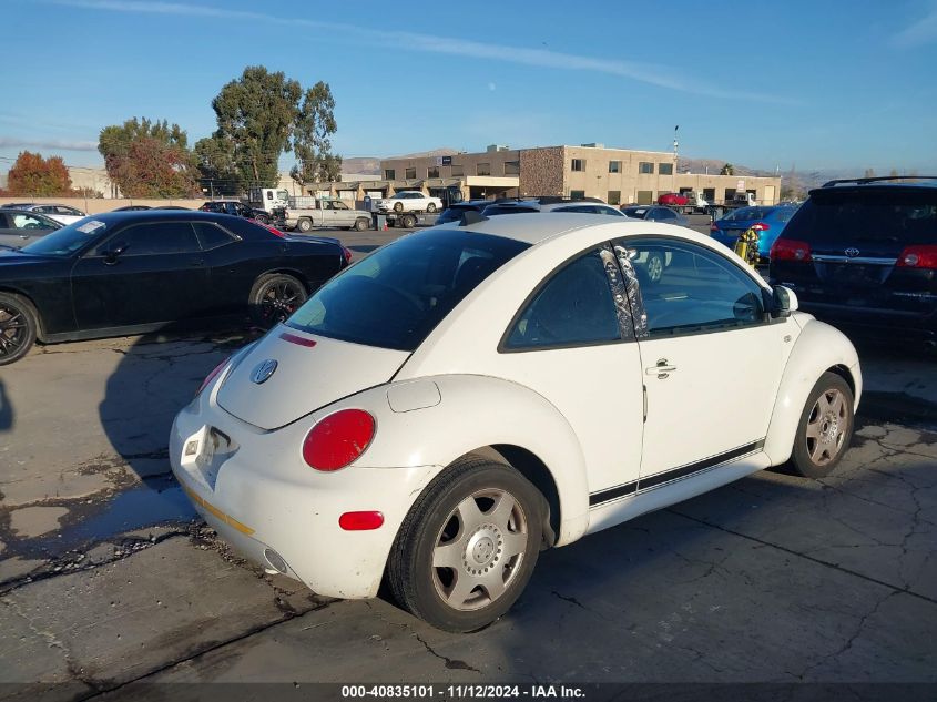 1999 Volkswagen New Beetle Gls VIN: 3VWCC21C9XM401575 Lot: 40835101