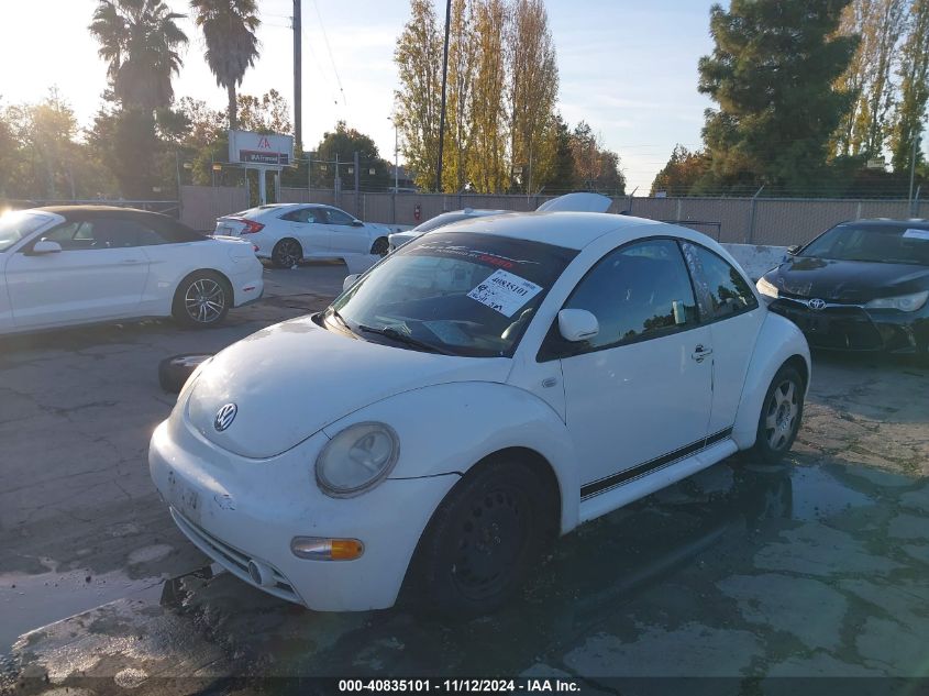 1999 Volkswagen New Beetle Gls VIN: 3VWCC21C9XM401575 Lot: 40835101