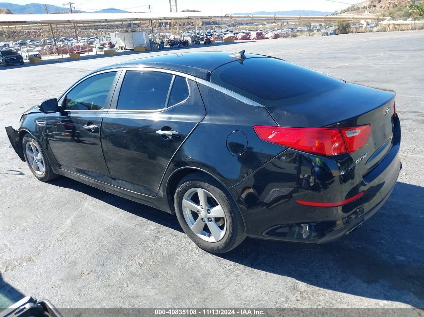 VIN 5XXGM4A70FG459722 2015 KIA OPTIMA no.3