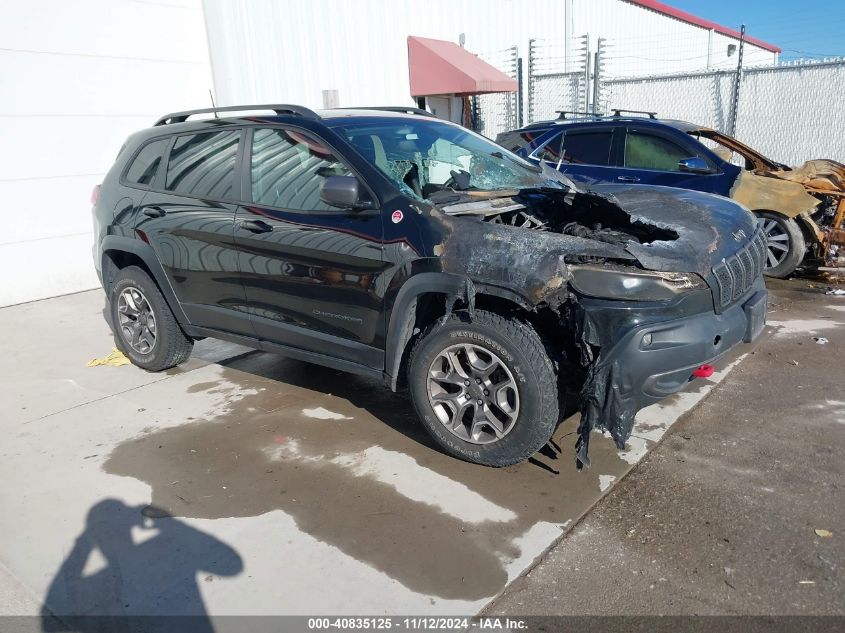 2020 Jeep Cherokee Trailhawk 4X4 VIN: 1C4PJMBX5LD627416 Lot: 40835125