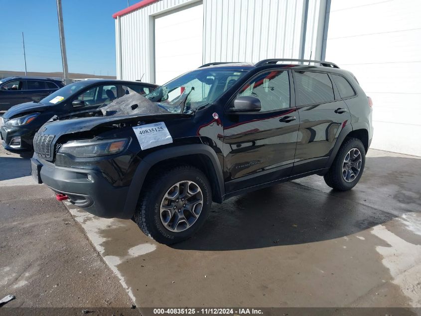 2020 Jeep Cherokee Trailhawk 4X4 VIN: 1C4PJMBX5LD627416 Lot: 40835125