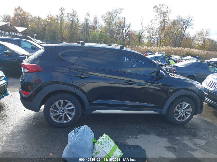 2017 Hyundai Tucson Se VIN: KM8J3CA43HU382510 Lot: 40835133