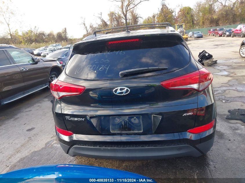 2017 Hyundai Tucson Se VIN: KM8J3CA43HU382510 Lot: 40835133