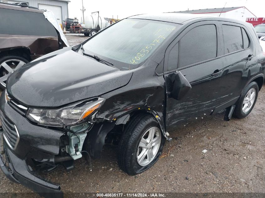 2020 Chevrolet Trax Awd Ls VIN: KL7CJNSB3LB091809 Lot: 40835177