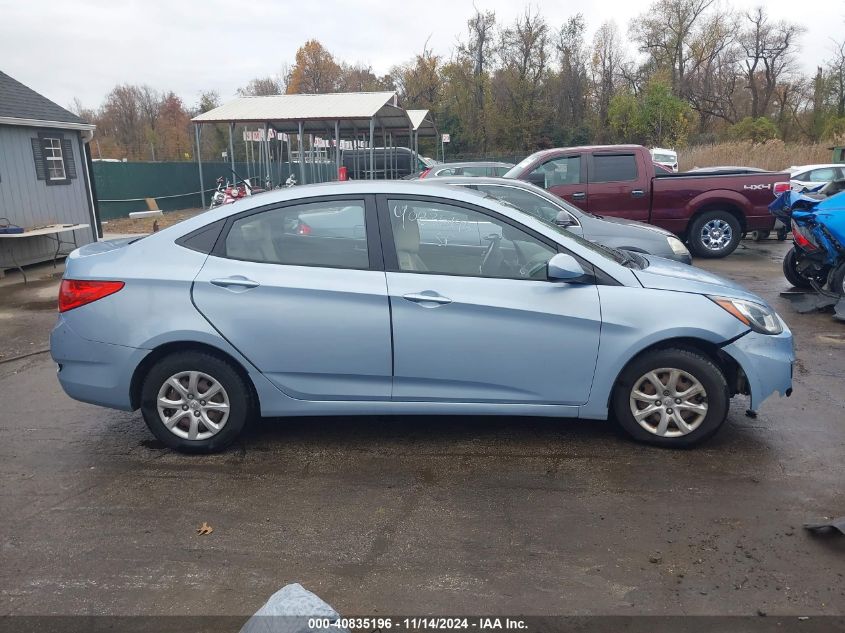 2013 Hyundai Accent Gls VIN: KMHCT4AE7DU325423 Lot: 40835196