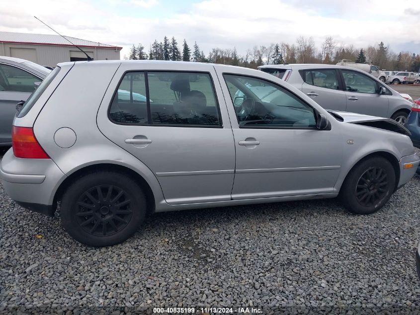 2003 Volkswagen Golf Gls 2.0L VIN: 9BWGK61J634043490 Lot: 40835199