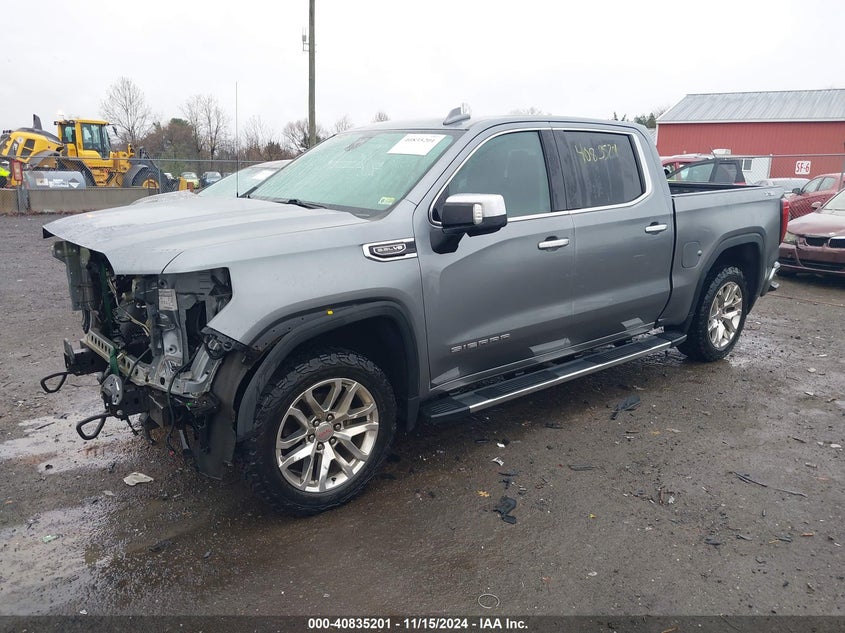 2020 GMC SIERRA 1500 4WD  SHORT BOX SLT - 3GTU9DED1LG331373