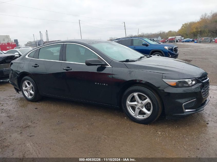 2018 Chevrolet Malibu 1Ls VIN: 1G1ZB5STXJF289398 Lot: 40835226