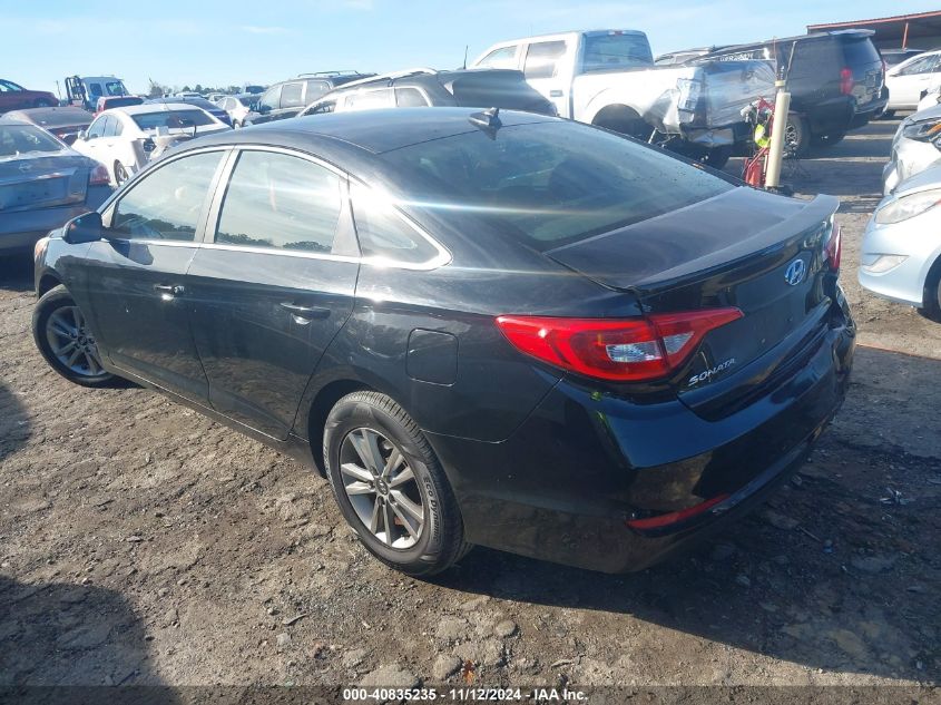 VIN 5NPE24AF0FH006371 2015 Hyundai Sonata, SE no.3