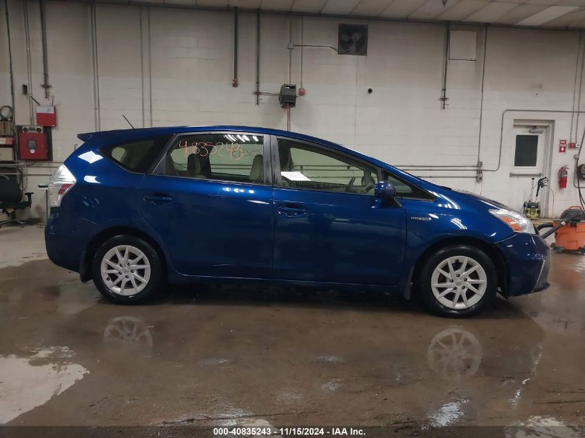 2012 Toyota Prius V Two VIN: JTDZN3EU0C3181349 Lot: 40835243