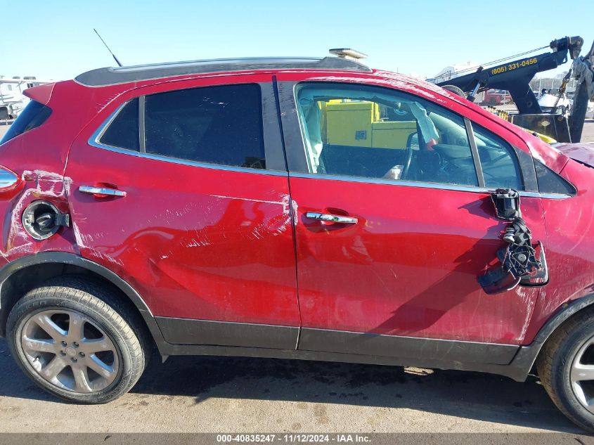 2014 Buick Encore Leather VIN: KL4CJGSB7EB597235 Lot: 40835247