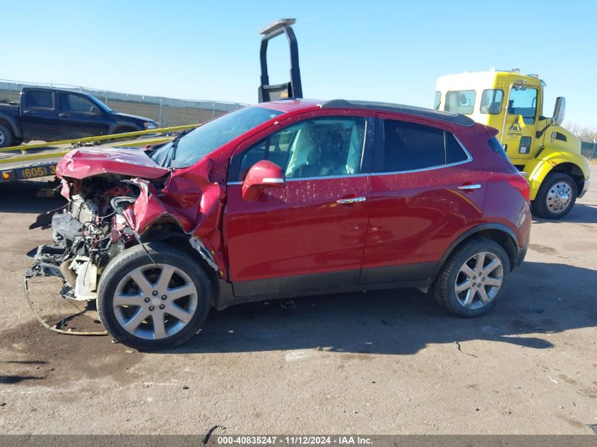 2014 Buick Encore Leather VIN: KL4CJGSB7EB597235 Lot: 40835247