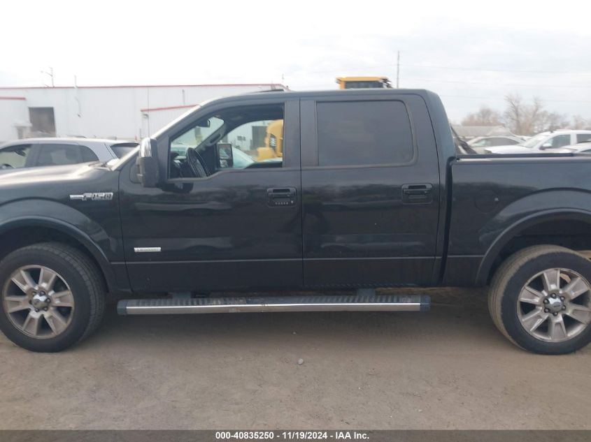 2012 Ford F-150 Lariat VIN: 1FTFW1ET1CFC07287 Lot: 40835250