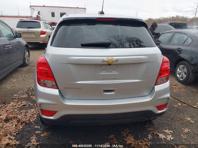 2020 Chevrolet Trax Awd Ls VIN: 3GNCJNSB6LL201132 Lot: 40835255