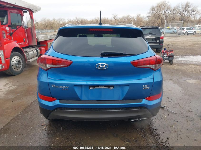 2016 Hyundai Tucson Eco VIN: KM8J3CA24GU098655 Lot: 40835265