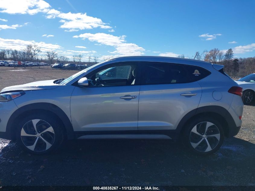 2017 Hyundai Tucson Sport VIN: KM8J3CA25HU584568 Lot: 40835267