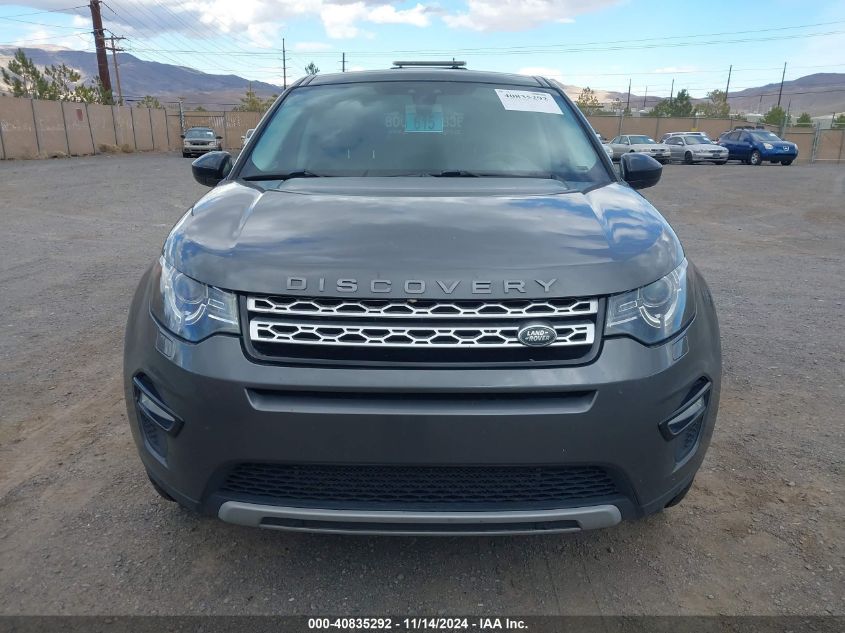 2016 Land Rover Discovery Sport Hse VIN: SALCR2BG9GH628104 Lot: 40835292