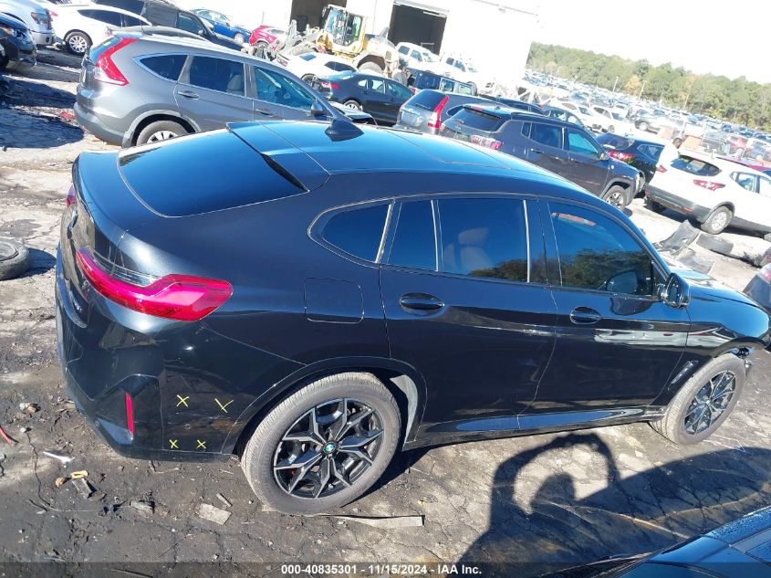 2023 BMW X4 xDrive30I VIN: 5UX33DT02P9P71135 Lot: 40835301