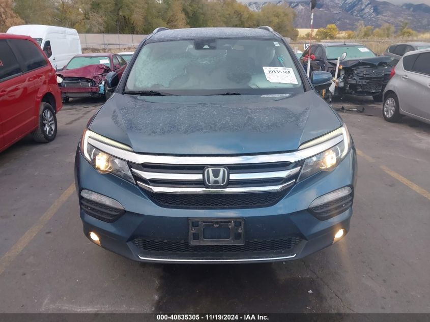 2017 Honda Pilot Touring VIN: 5FNYF6H90HB060168 Lot: 40835305