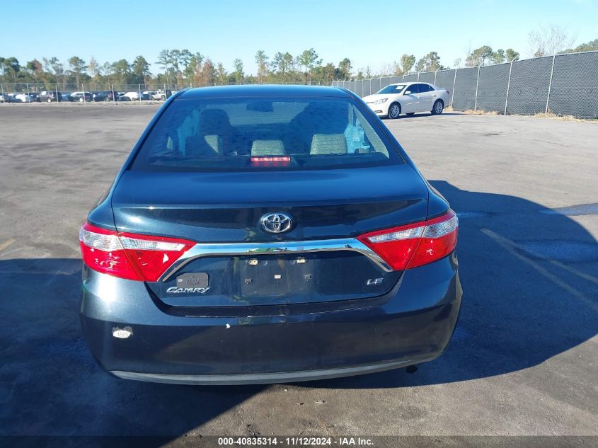 2016 Toyota Camry Le VIN: 4T1BF1FK9GU222685 Lot: 40835314