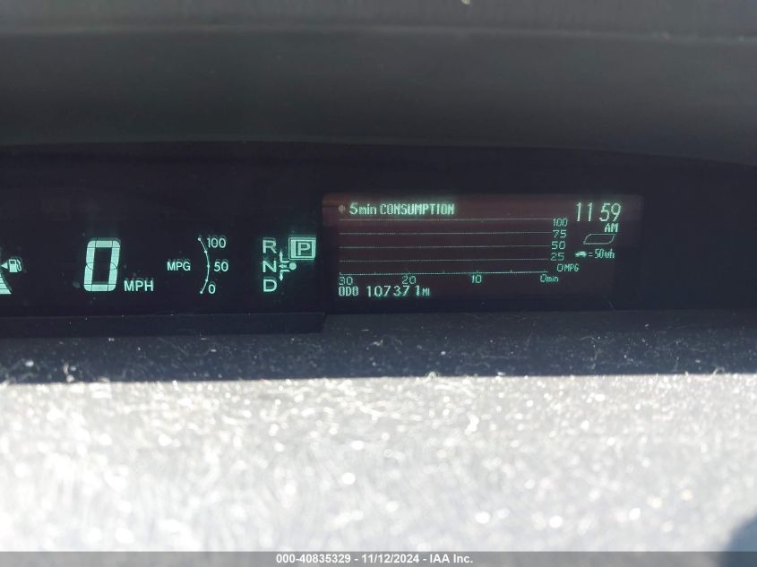 2010 Toyota Prius Ii VIN: JTDKN3DU2A1117146 Lot: 40835329