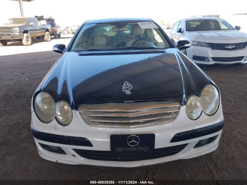 2006 Mercedes-Benz Clk 350 VIN: WDBTJ56J76F177155 Lot: 40835355