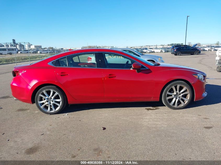 2014 MAZDA MAZDA6 VIN: JM1GJ1W66E1126734