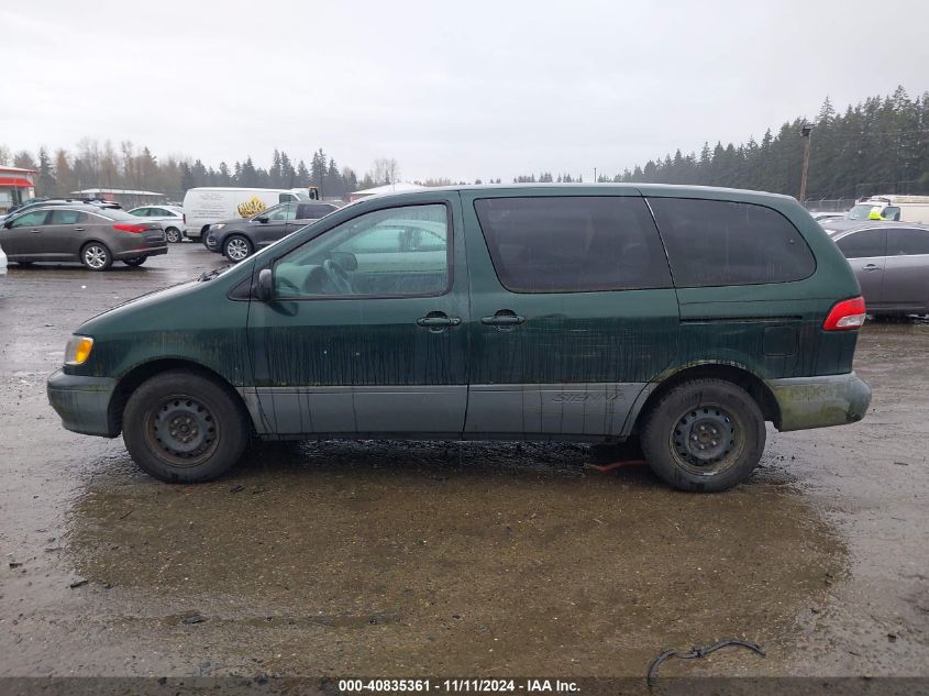 2001 Toyota Sienna Ce VIN: 4T3ZF19C31U383020 Lot: 40835361