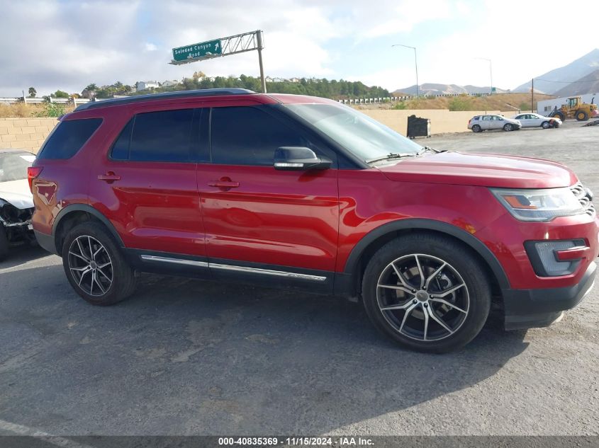 2017 Ford Explorer Xlt VIN: 1FM5K7DH5HGD42163 Lot: 40835369