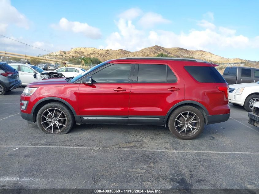 2017 Ford Explorer Xlt VIN: 1FM5K7DH5HGD42163 Lot: 40835369