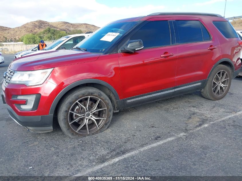 2017 Ford Explorer Xlt VIN: 1FM5K7DH5HGD42163 Lot: 40835369