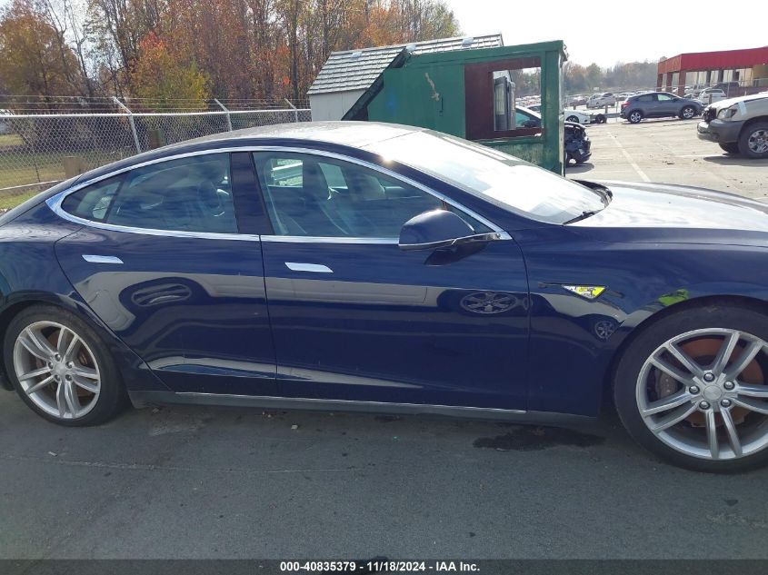 2013 Tesla Model S VIN: 5YJSA1CGXDFP08722 Lot: 40835379