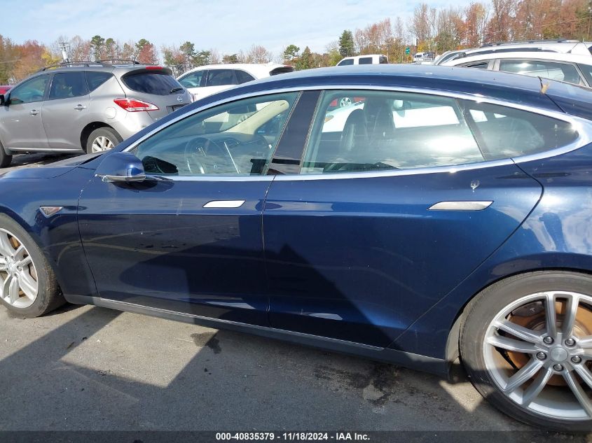 2013 Tesla Model S VIN: 5YJSA1CGXDFP08722 Lot: 40835379