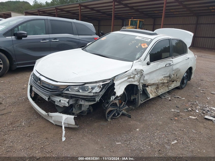 2017 HONDA ACCORD VIN: 1HGCR2F89HA192442